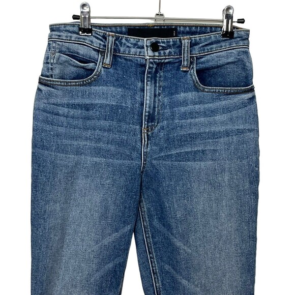 Alexander Wang x DENIM Grip High Rise Straight Jeans Women’s Size 28 Cropped - Picture 3 of 13